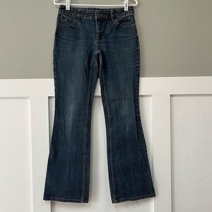 Harley Davidson Embellished Flare Leg Jeans